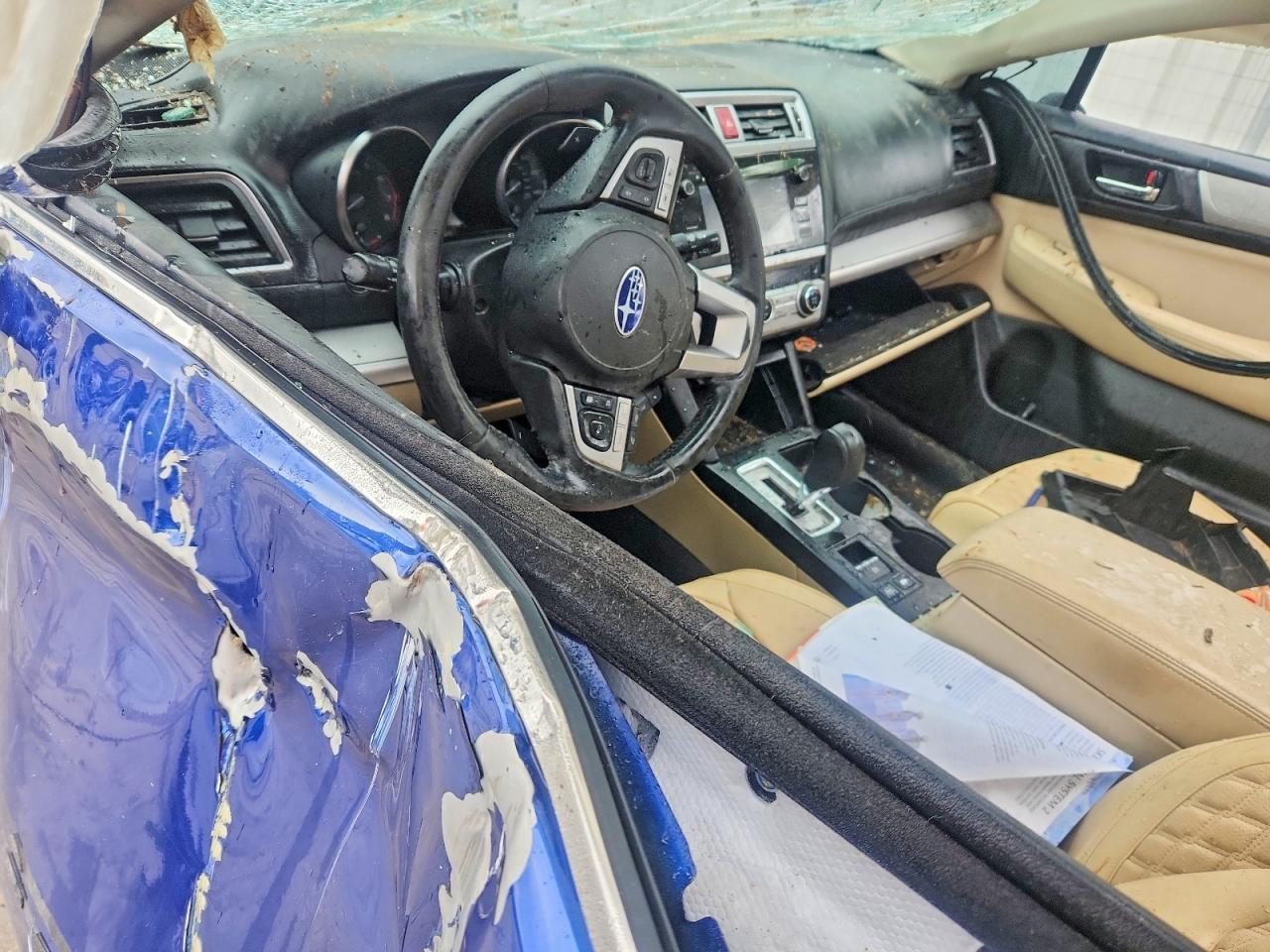 2016 Subaru Outback 2.5i Premium Blue vin: 4S4BSAHC0G3254786
