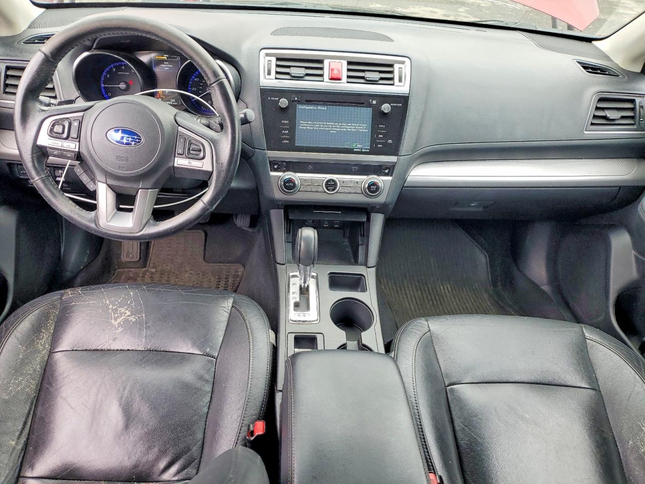 2015 Subaru Outback 2.5i Premium Red vin: 4S4BSAHC1F3296821