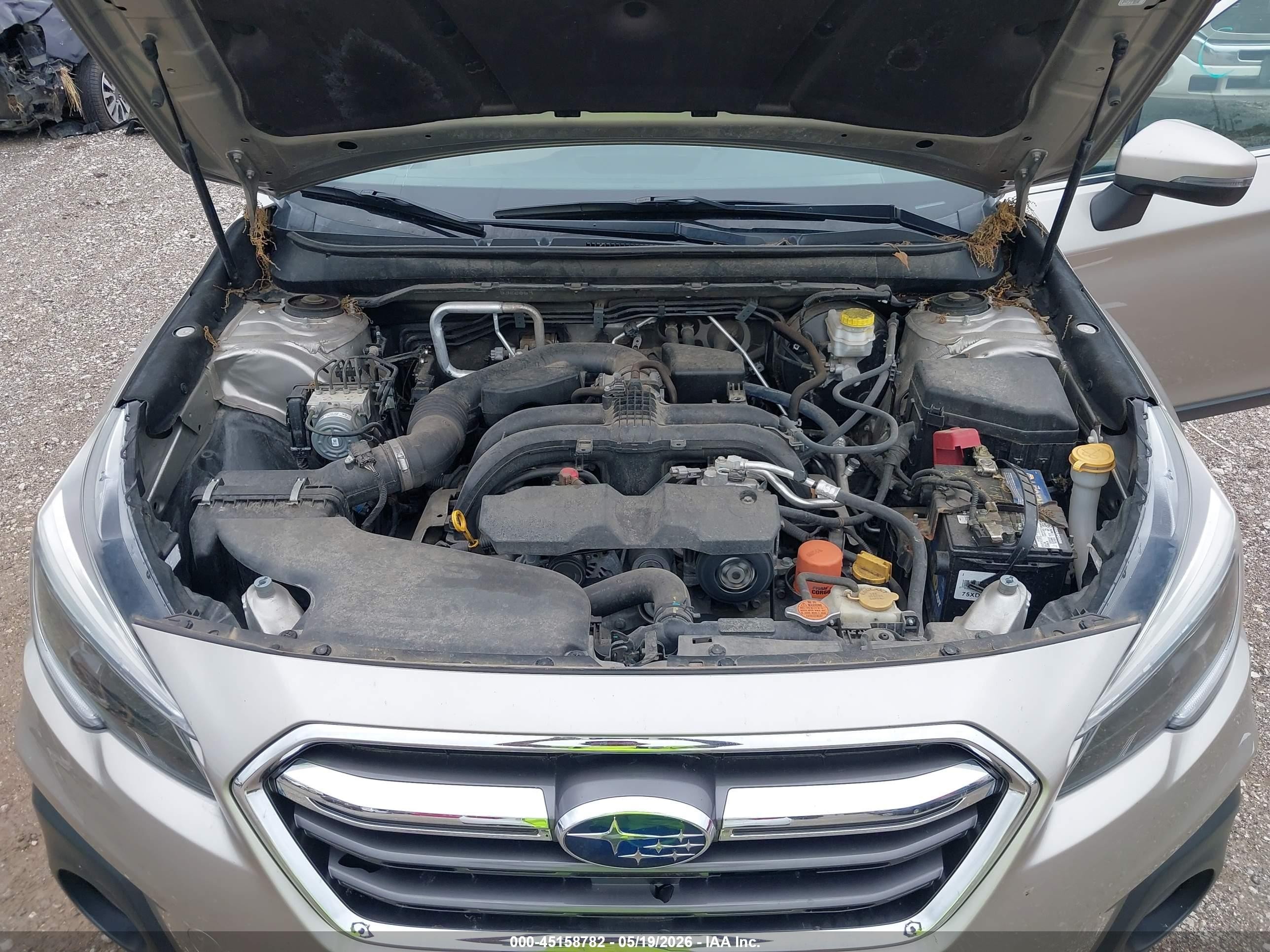 2019 Subaru Outback 2.5i Premium Бежевый vin: 4S4BSAHC4K3302296
