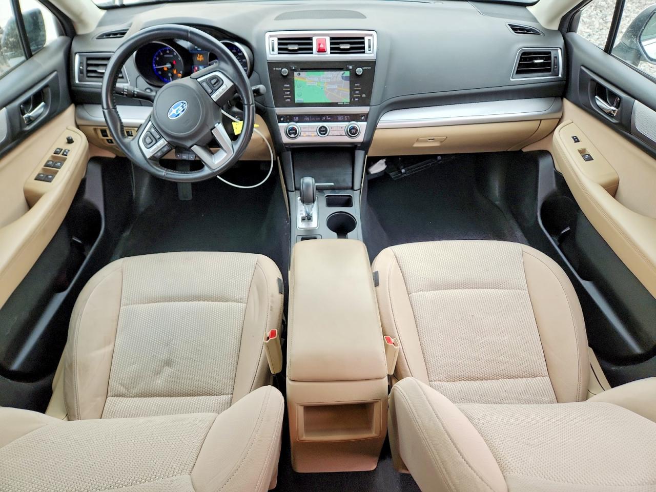 2016 Subaru Outback 2.5i Premium White vin: 4S4BSAHC5G3324475