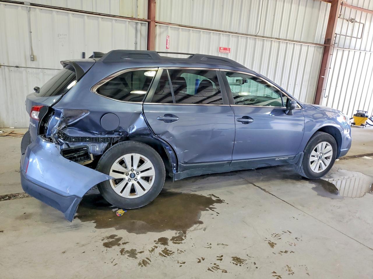 2017 Subaru Outback 2.5i Premium Blue vin: 4S4BSAHC6H3235869