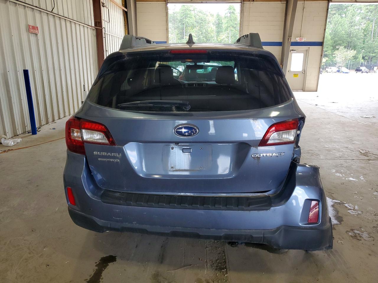 2017 Subaru Outback 2.5i Premium Blue vin: 4S4BSAHC6H3235869