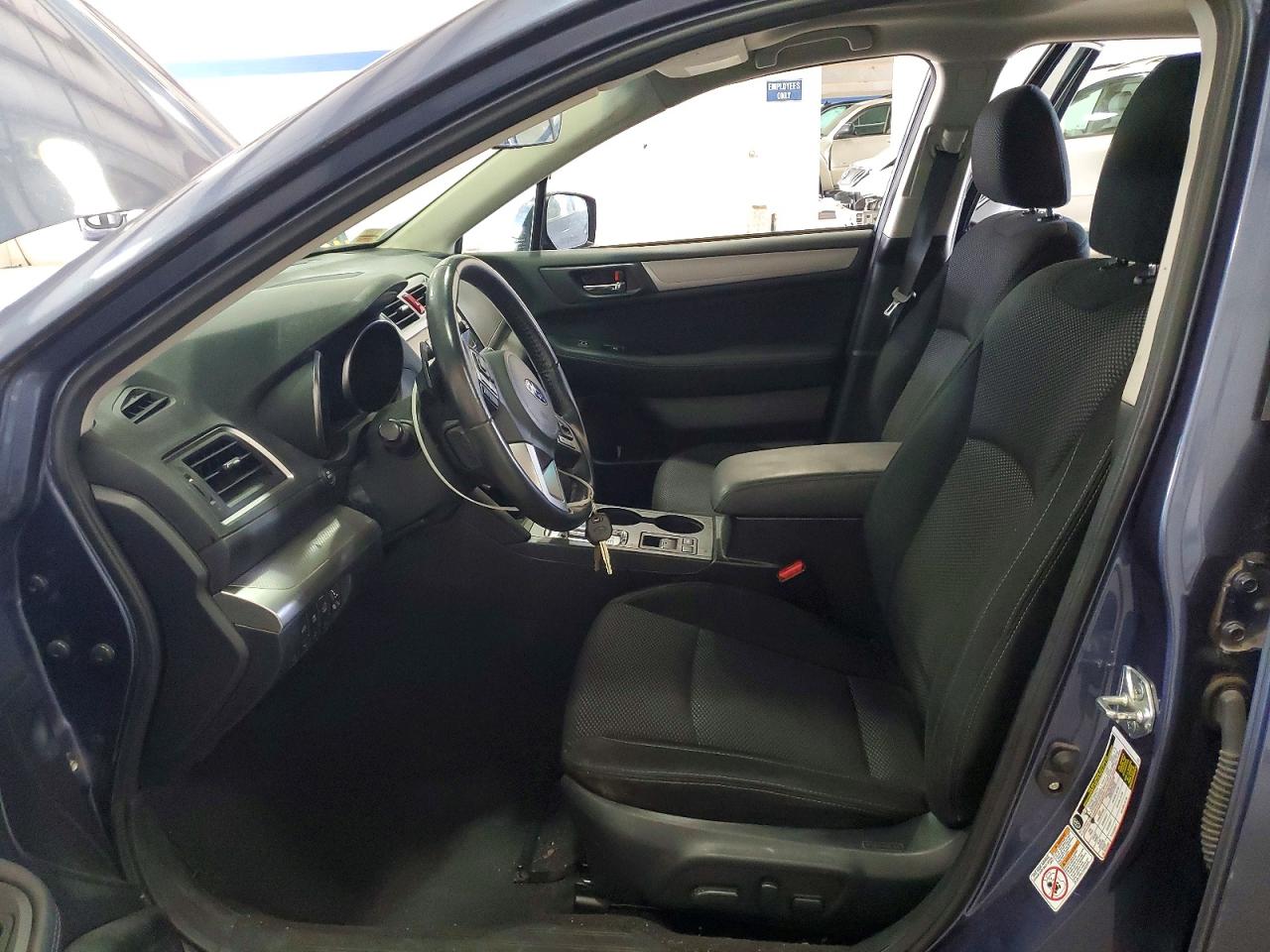 2017 Subaru Outback 2.5i Premium Blue vin: 4S4BSAHC6H3235869