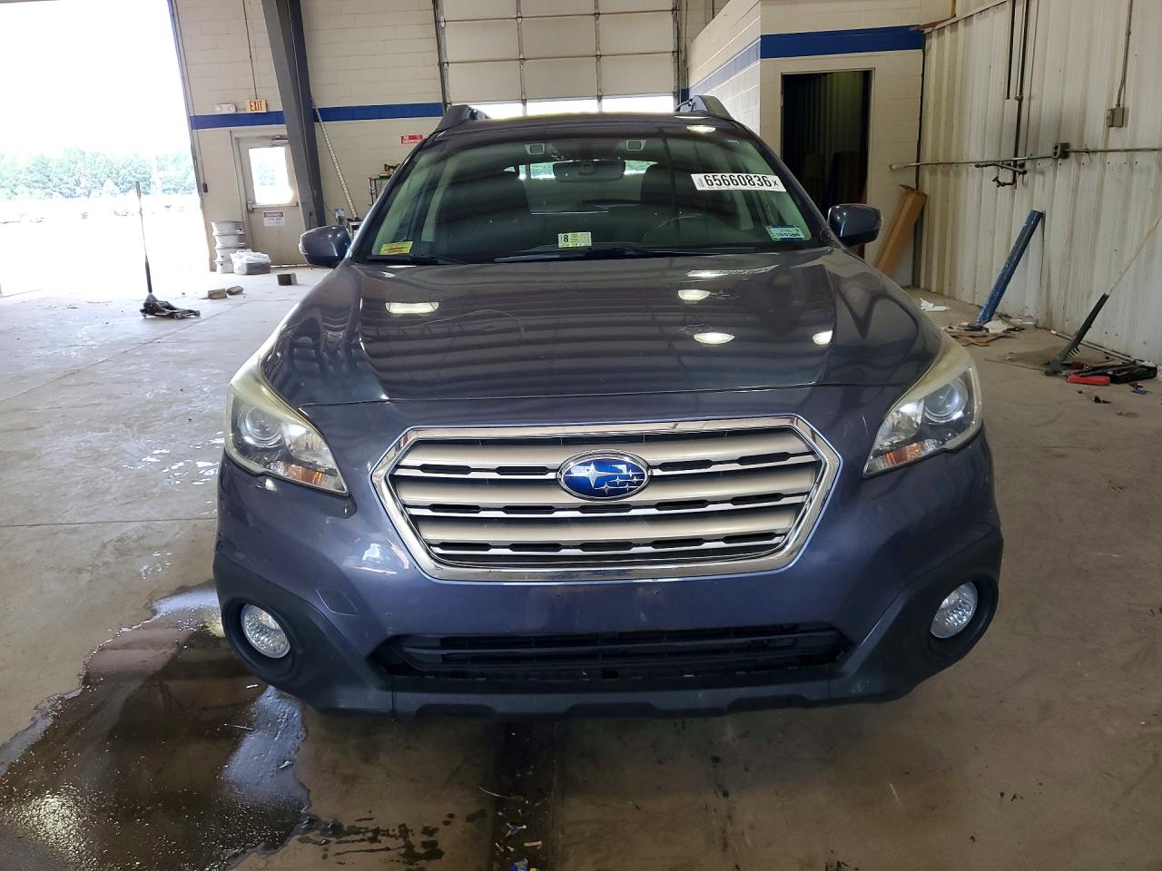 2017 Subaru Outback 2.5i Premium Blue vin: 4S4BSAHC6H3235869