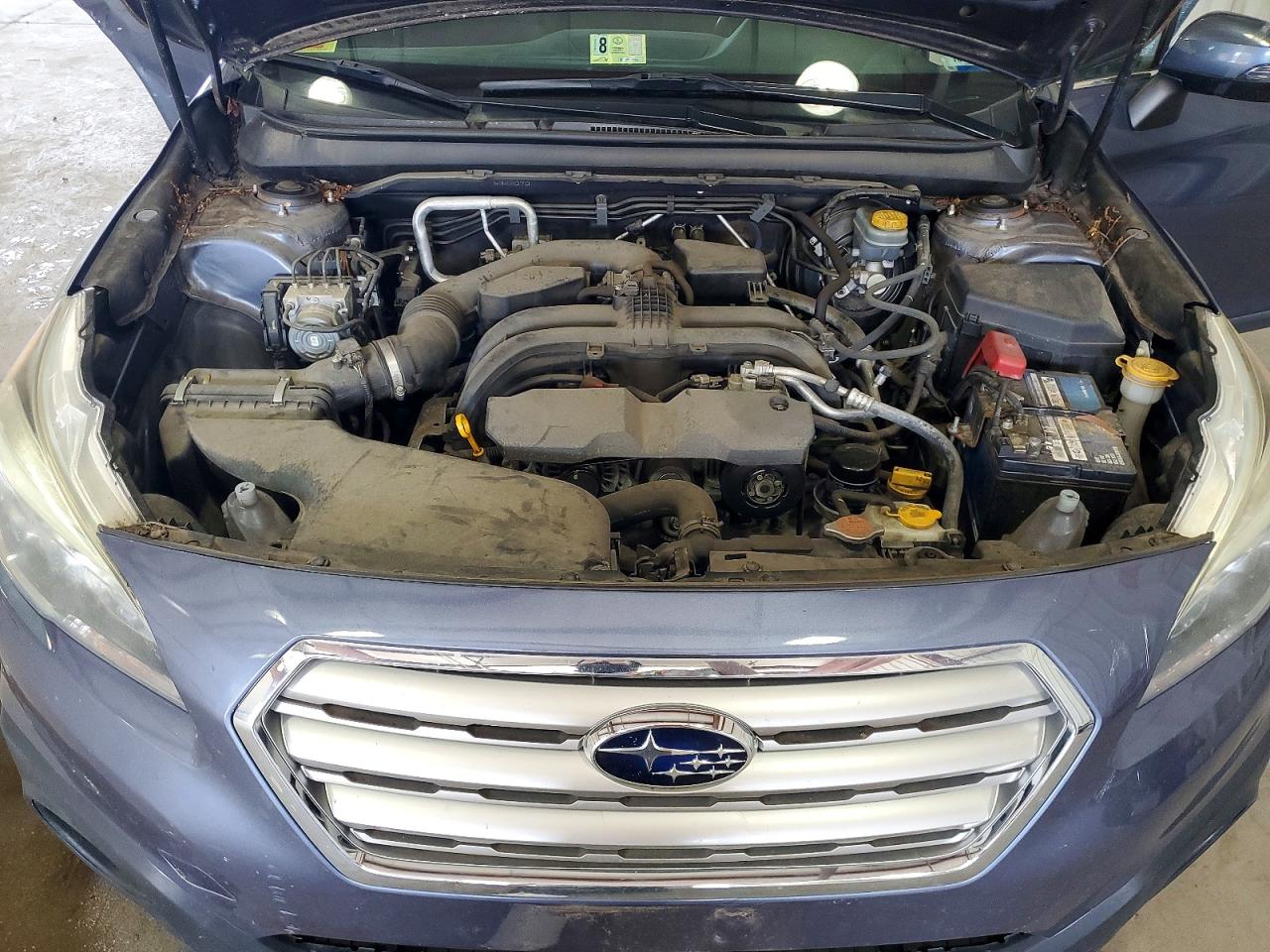 2017 Subaru Outback 2.5i Premium Blue vin: 4S4BSAHC6H3235869