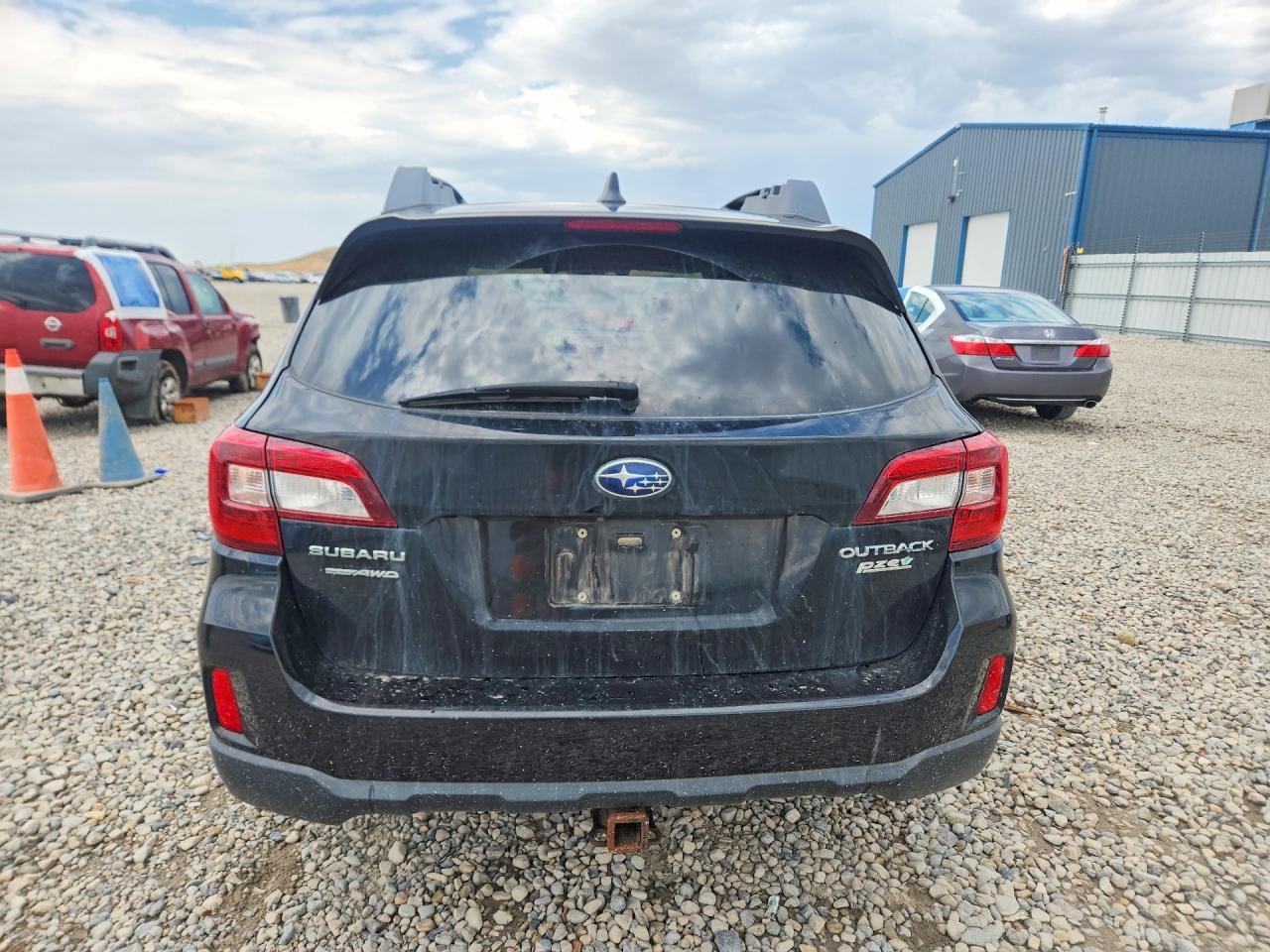 2017 Subaru Outback 2.5i Premium Black vin: 4S4BSAHC6H3251814