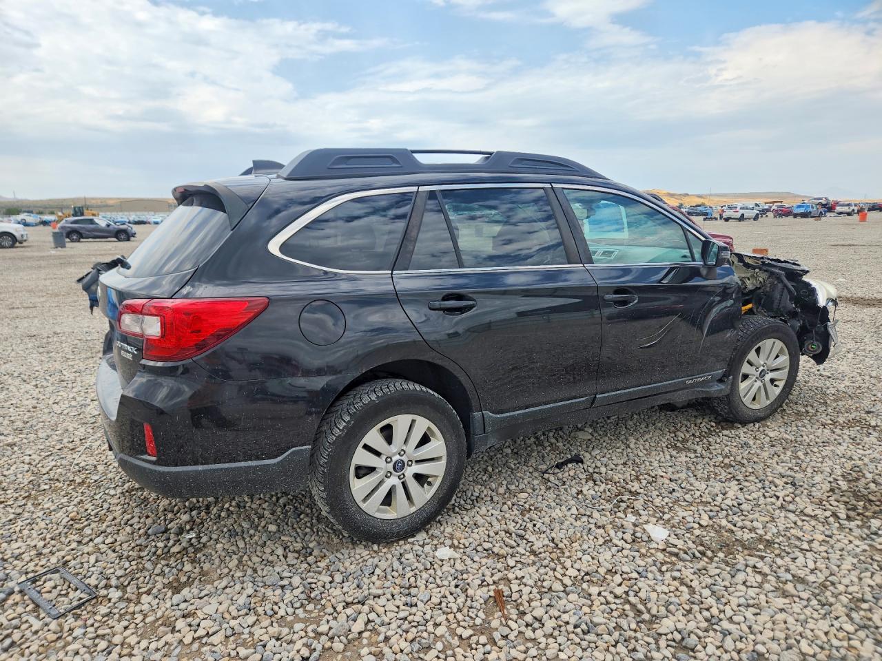 2017 Subaru Outback 2.5i Premium Black vin: 4S4BSAHC6H3251814