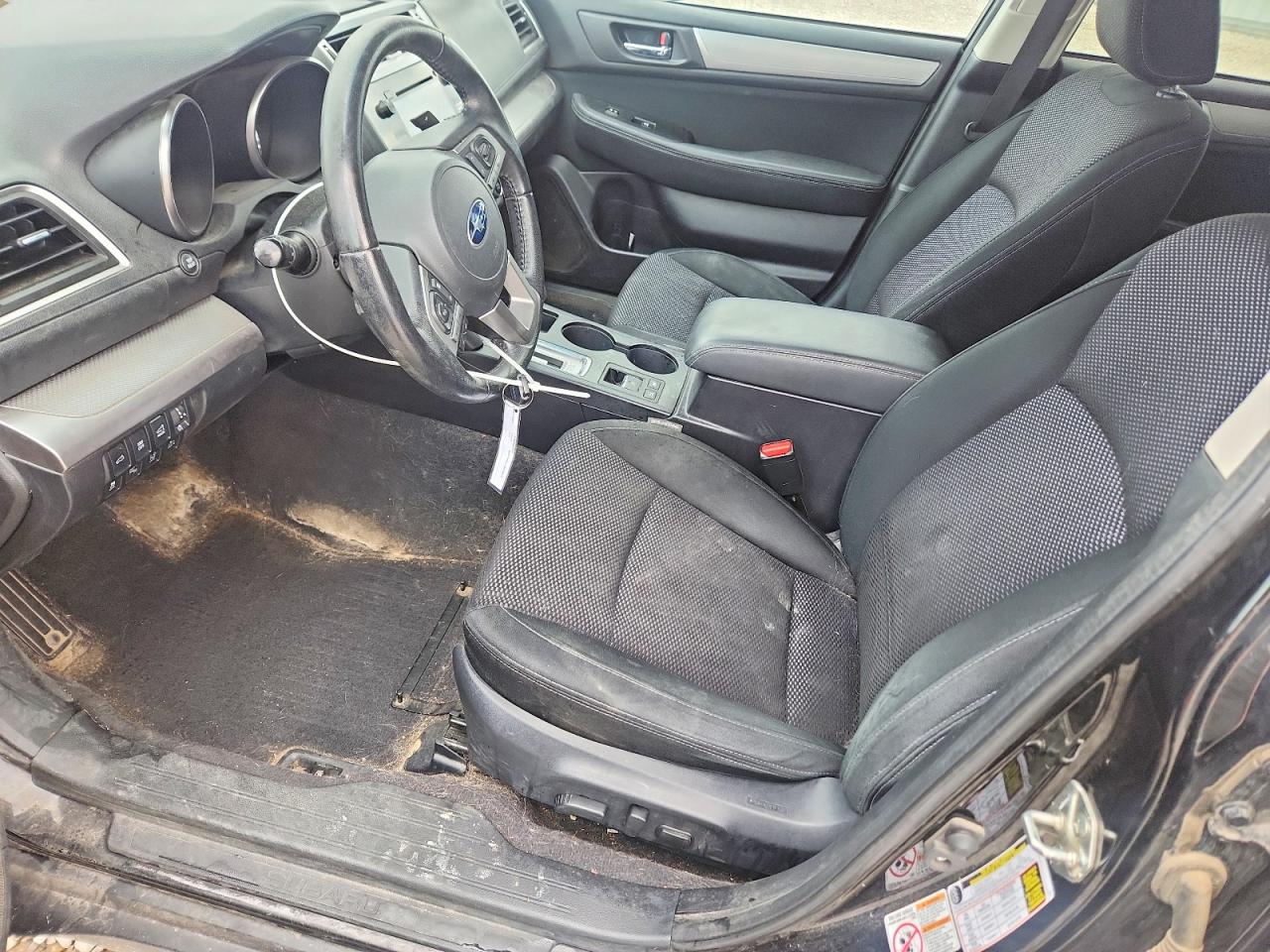 2017 Subaru Outback 2.5i Premium Black vin: 4S4BSAHC6H3251814