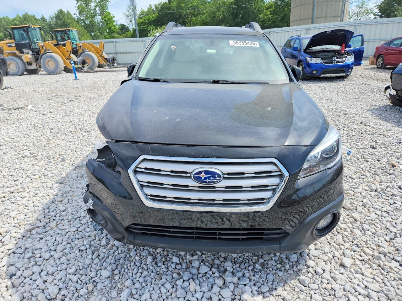 2017 Subaru Outback 2.5i Premium Black vin: 4S4BSAHC6H3383004