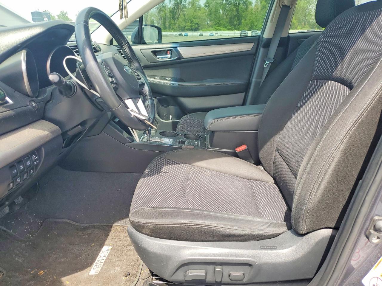 2017 Subaru Outback 2.5i Premium Gray vin: 4S4BSAHC6H3407205