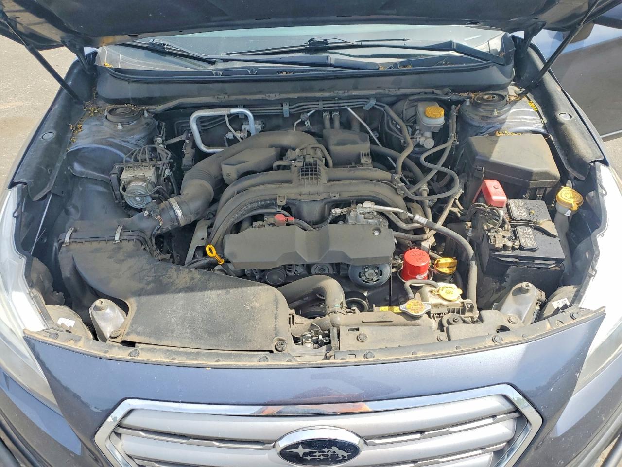 2017 Subaru Outback 2.5i Premium Gray vin: 4S4BSAHC6H3407205