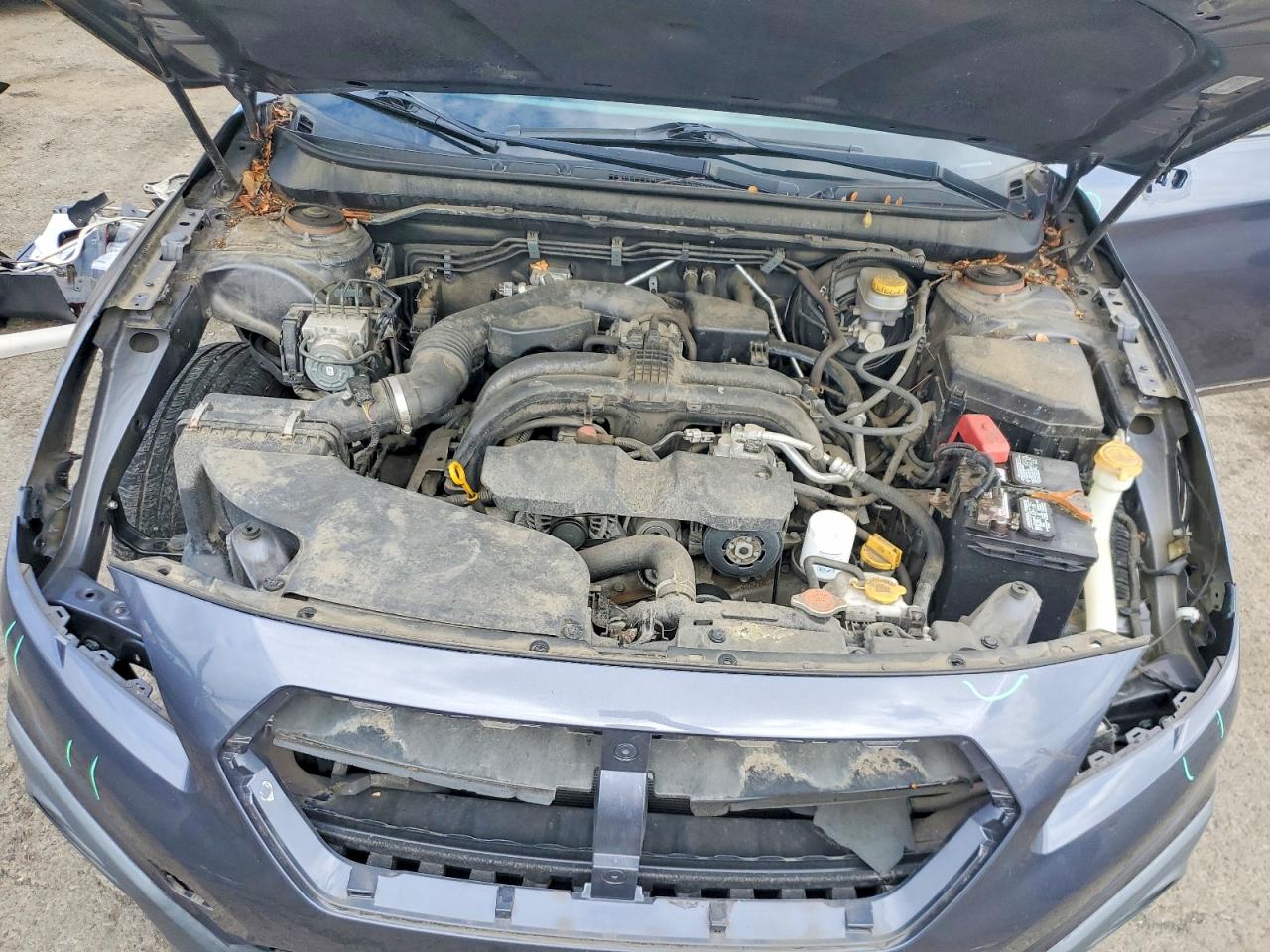 2015 Subaru Outback 2.5i Premium Gray vin: 4S4BSAHC7F3218902