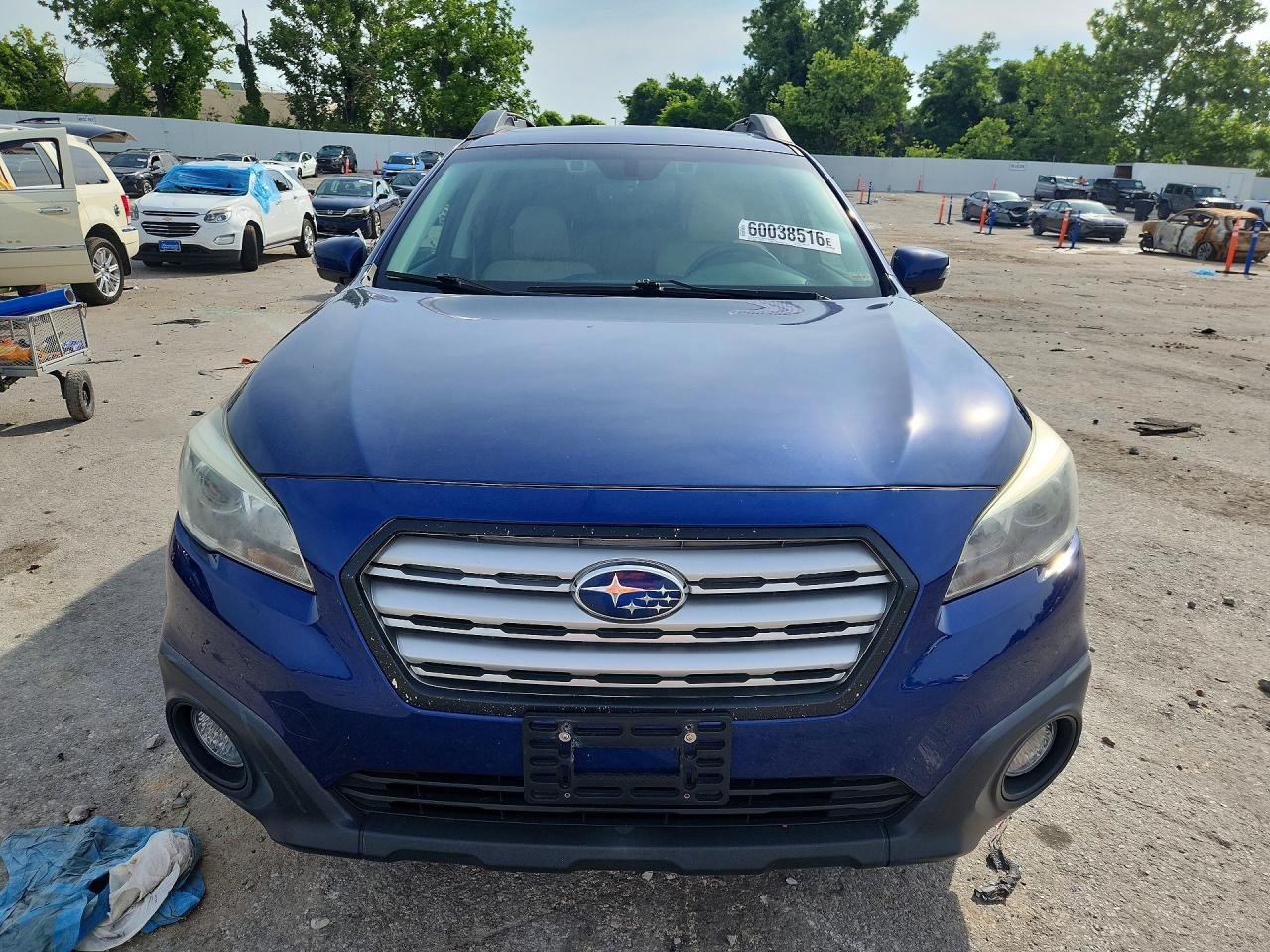 2017 Subaru Outback 2.5i Premium Blue vin: 4S4BSAHC7H3213377