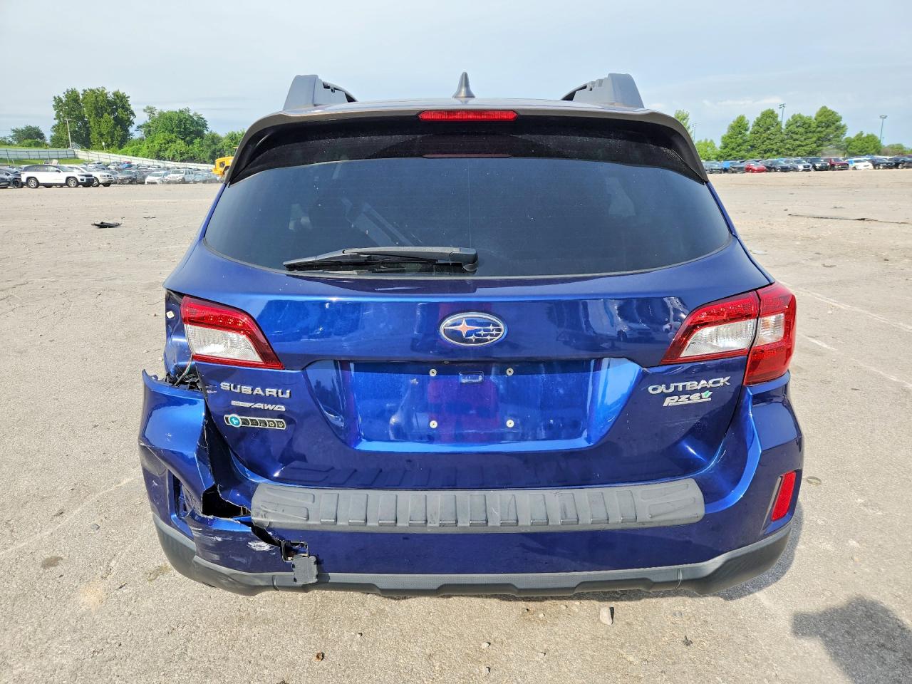 2017 Subaru Outback 2.5i Premium Blue vin: 4S4BSAHC7H3213377