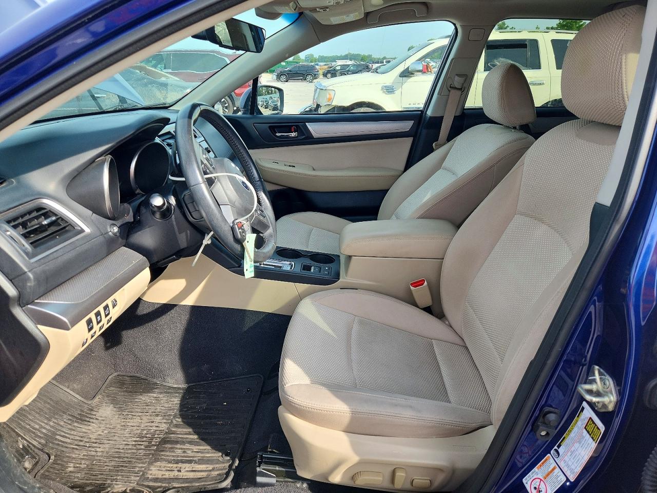 2017 Subaru Outback 2.5i Premium Blue vin: 4S4BSAHC7H3213377