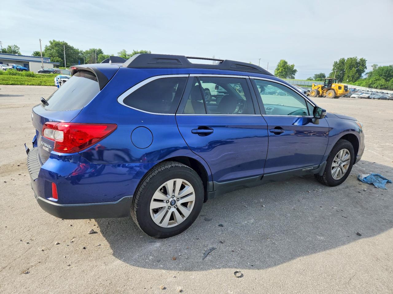2017 Subaru Outback 2.5i Premium Blue vin: 4S4BSAHC7H3213377