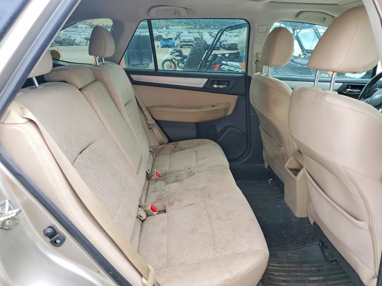 2015 Subaru Outback 2.5i Premium Beige vin: 4S4BSAHC9F3276137