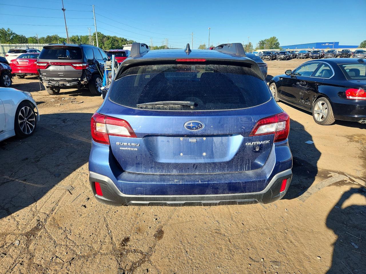 2019 Subaru Outback 2.5i Premium Blue vin: 4S4BSAHC9K3205935