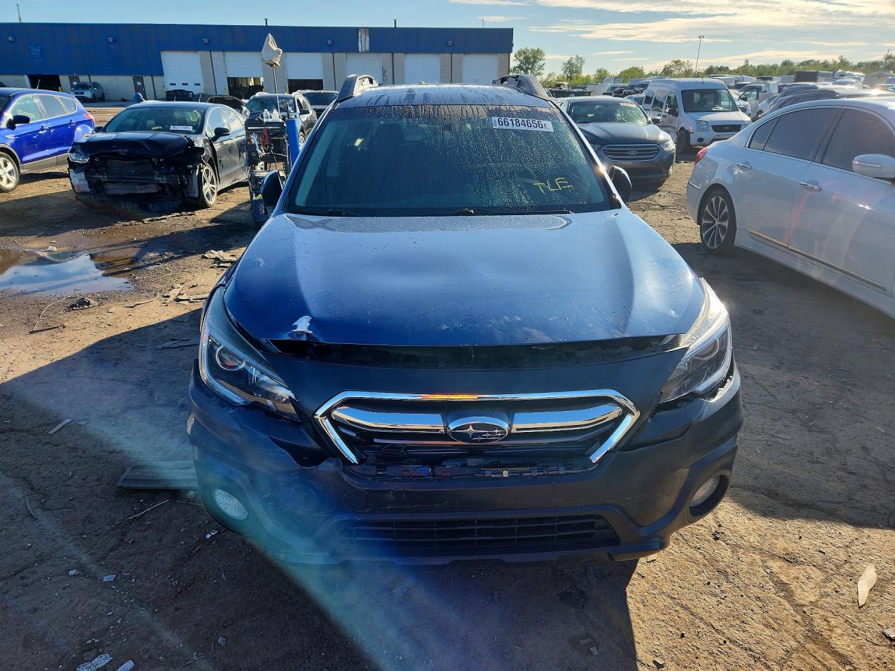 2019 Subaru Outback 2.5i Premium Blue vin: 4S4BSAHC9K3205935