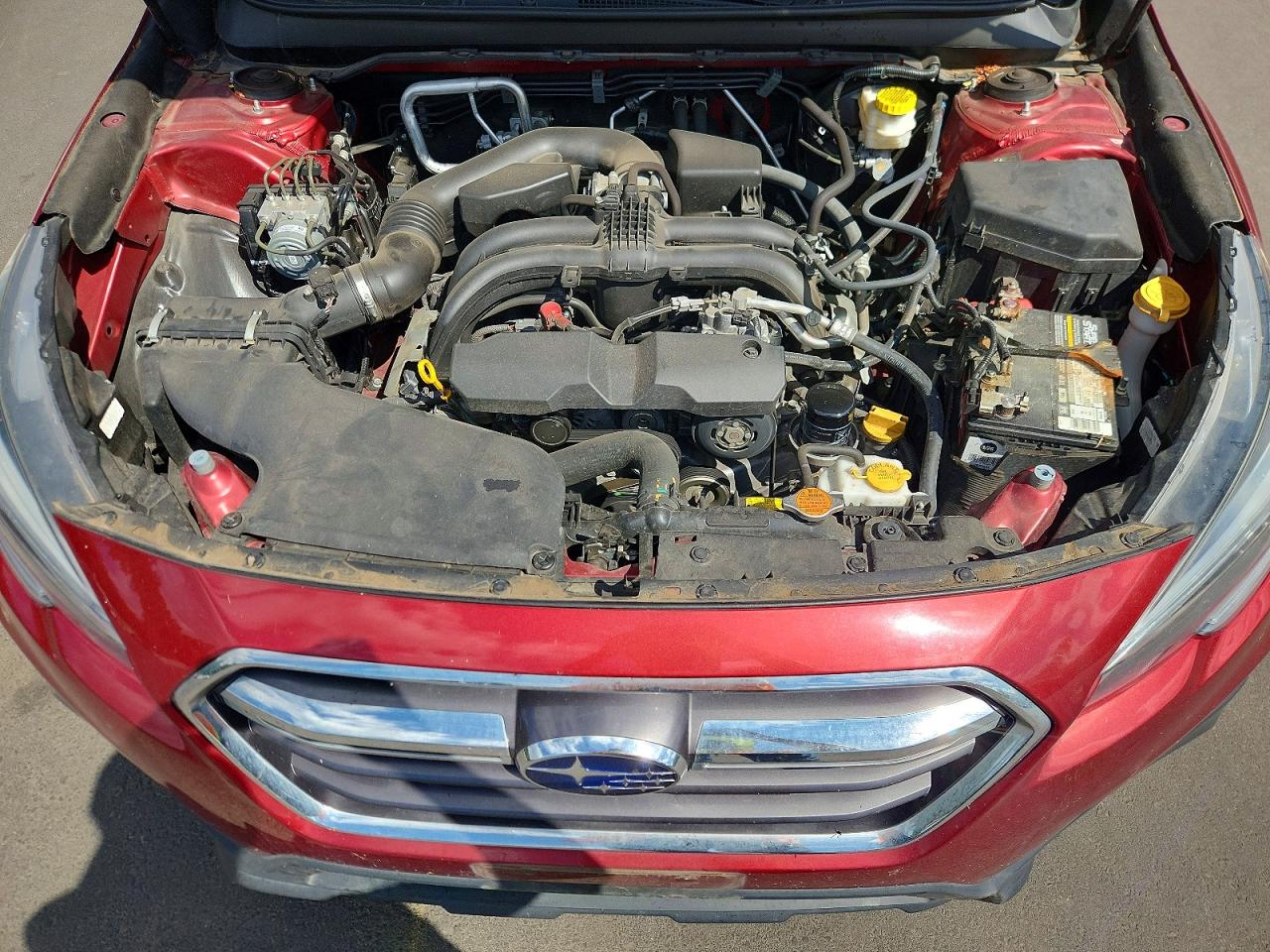 2019 Subaru Outback 2.5i Premium Red vin: 4S4BSAHC9K3212626