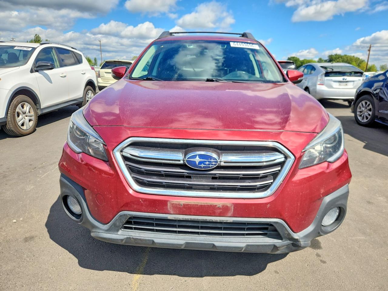 2019 Subaru Outback 2.5i Premium Red vin: 4S4BSAHC9K3212626
