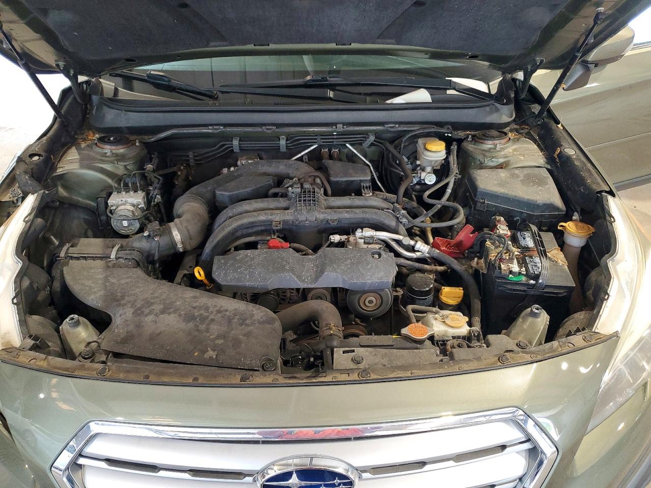 2015 Subaru Outback 2.5i Premium Green vin: 4S4BSAHCXF3286630