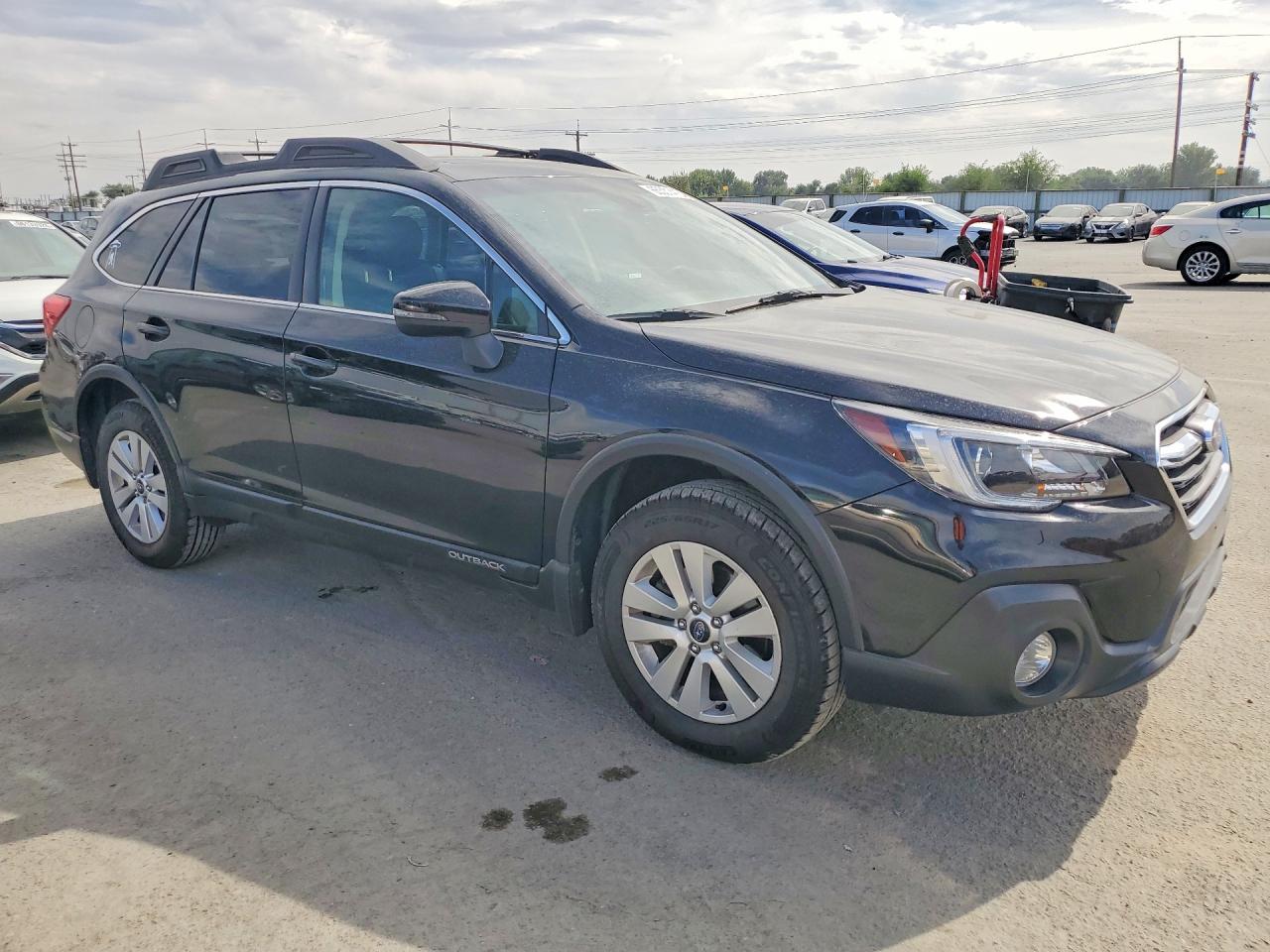 2018 Subaru Outback 2.5i Premium Black vin: 4S4BSAHCXJ3212309