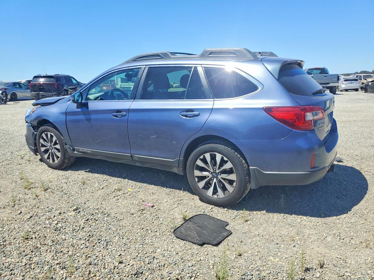 2015 Subaru Outback 2.5i Limited Blue vin: 4S4BSAJC0F3212059