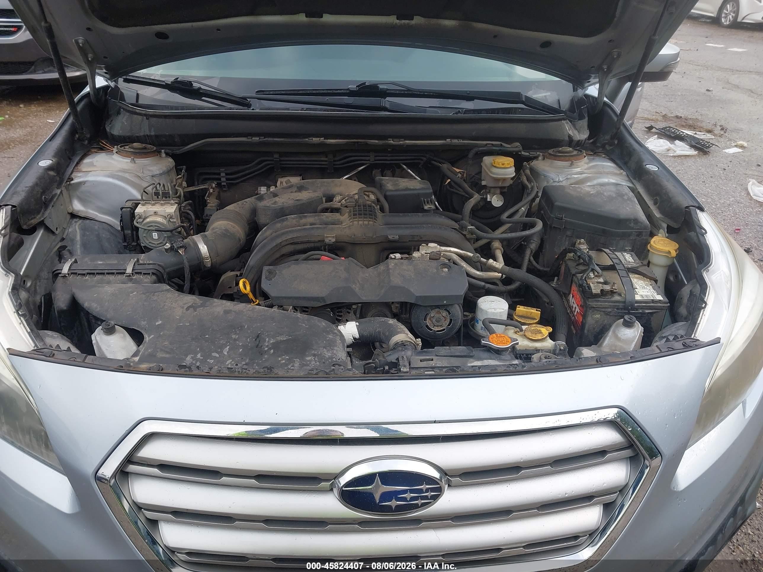 2015 Subaru Outback 2.5i Limited Синий vin: 4S4BSAJC0F3349339