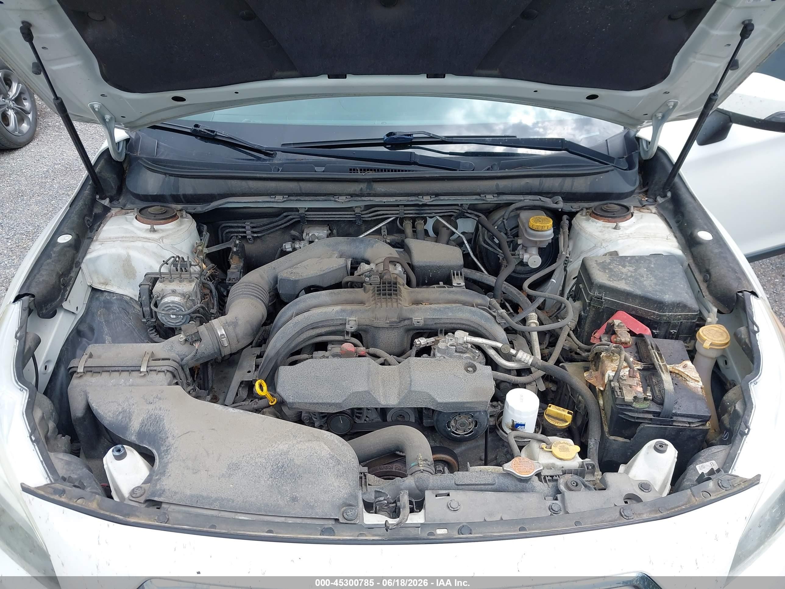 2015 Subaru Outback 2.5i Limited Белый vin: 4S4BSAJC2F3292769