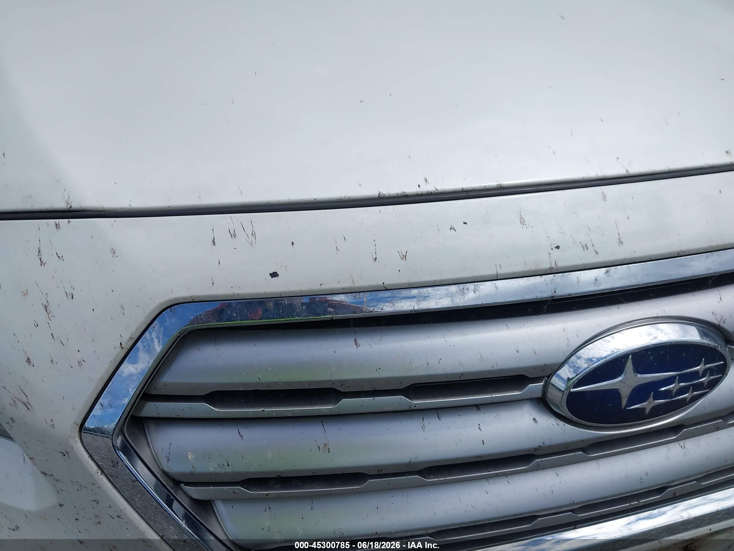 2015 Subaru Outback 2.5i Limited Белый vin: 4S4BSAJC2F3292769