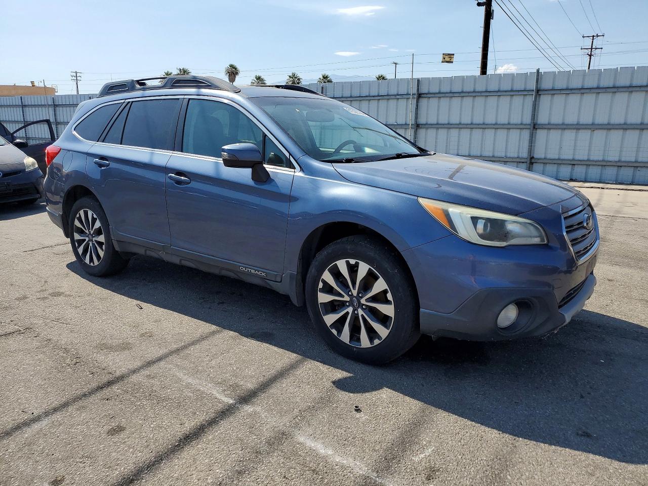 2015 Subaru Outback 2.5i Limited Blue vin: 4S4BSAJC3F3263376