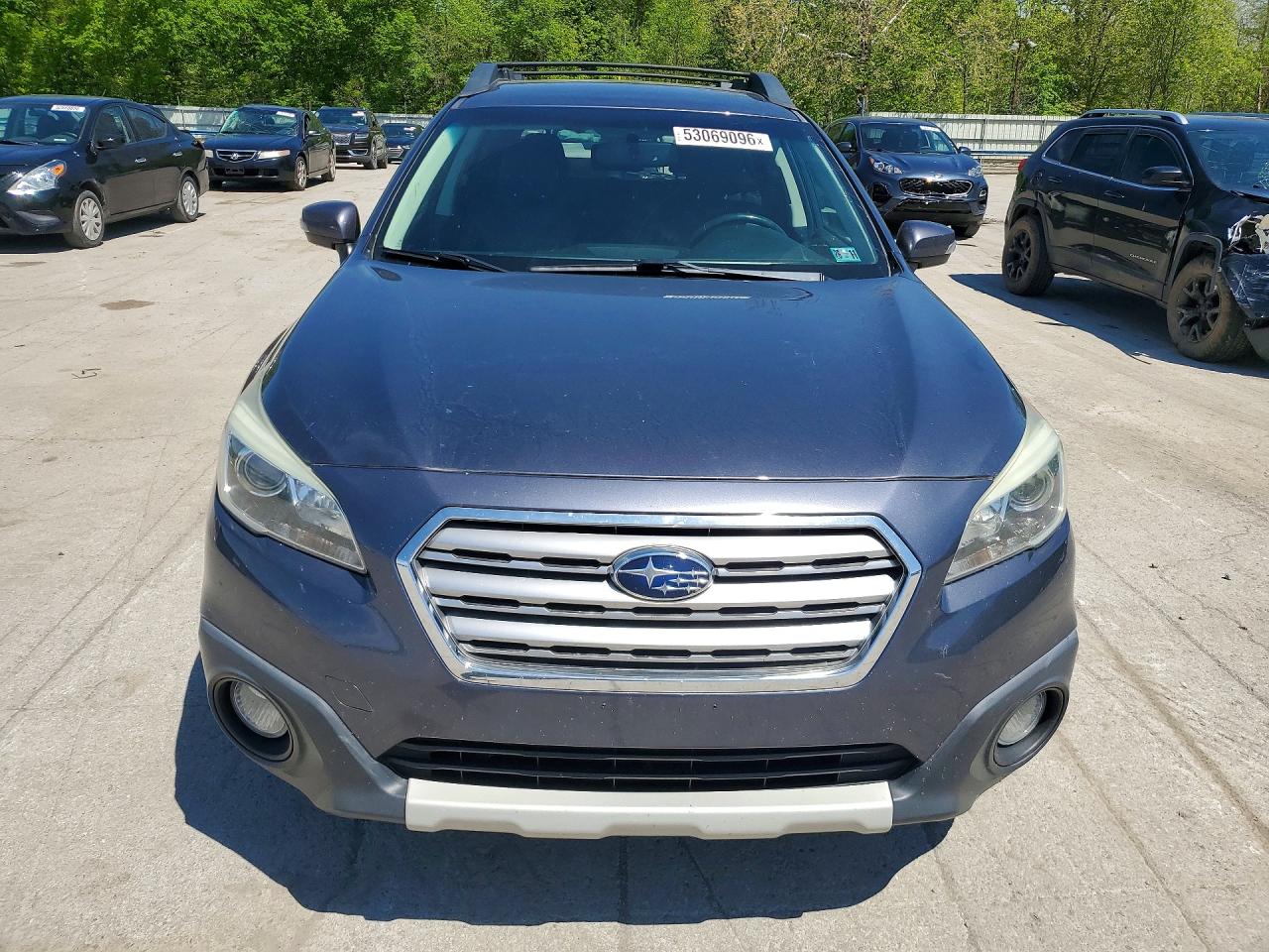 2015 Subaru Outback 2.5i Limited Gray vin: 4S4BSAJC4F3220732