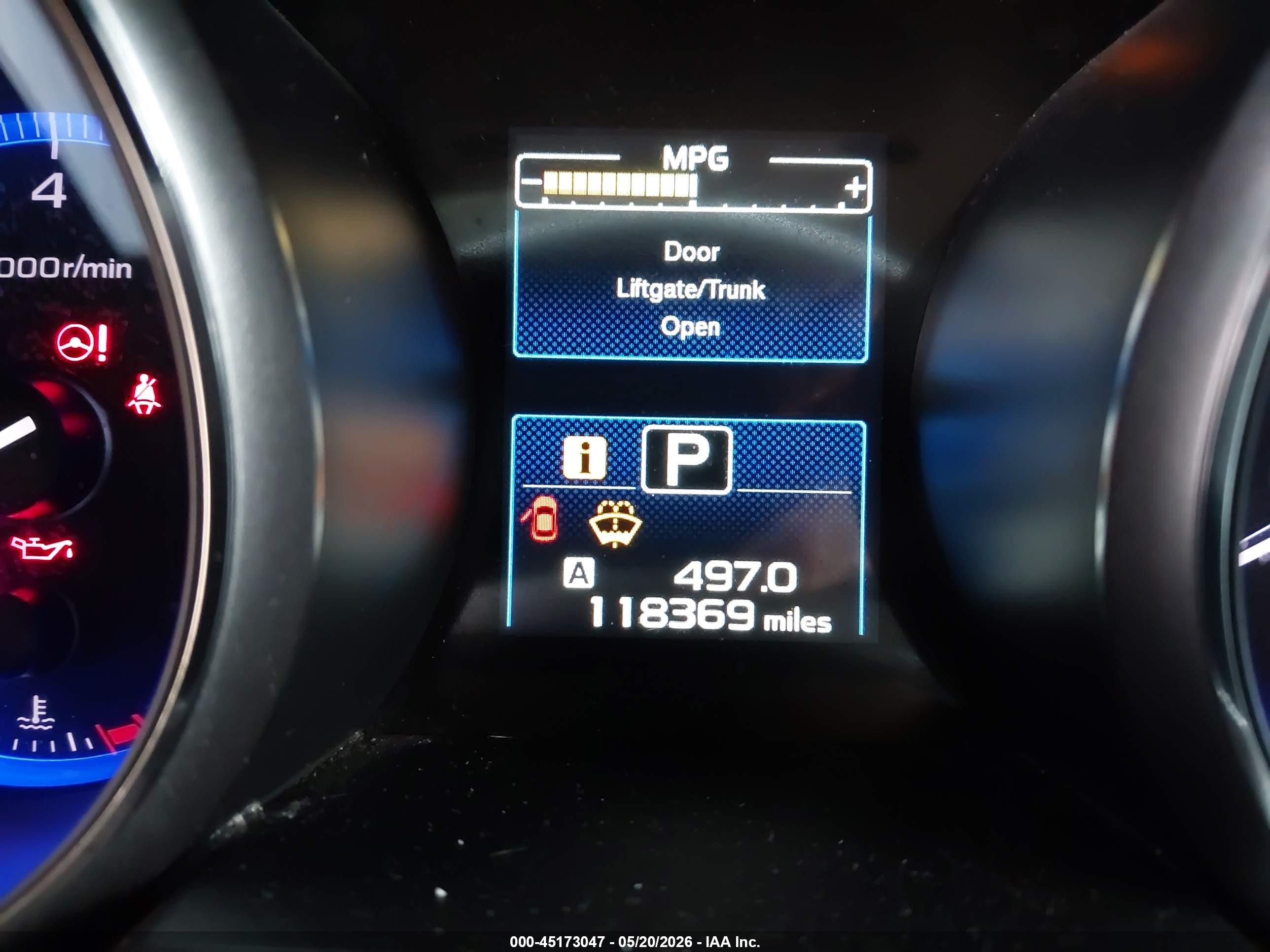 2015 Subaru Outback 2.5i Limited Light Blue vin: 4S4BSAJC4F3268215
