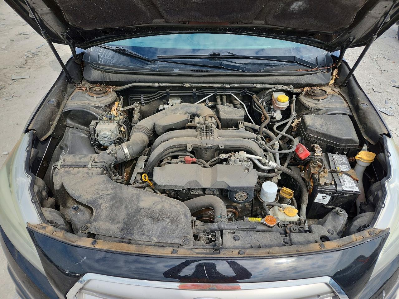 2015 Subaru Outback 2.5i Limited Черный vin: 4S4BSAJC4F3286441