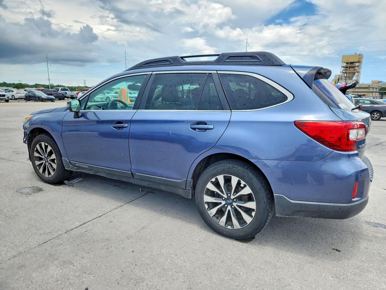 2015 Subaru Outback 2.5i Limited Blue vin: 4S4BSAJC5F3219119