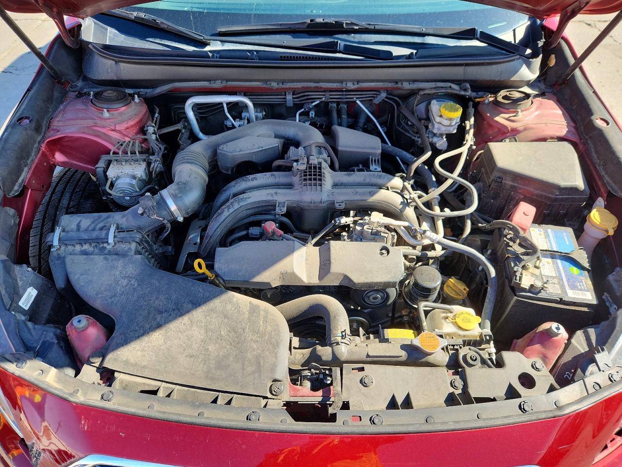 2019 Subaru Outback 2.5i Limited Red vin: 4S4BSAJC8K3343802