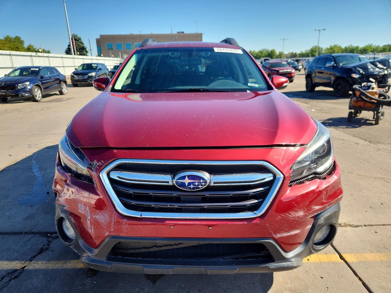 2019 Subaru Outback 2.5i Limited Red vin: 4S4BSAJC8K3343802