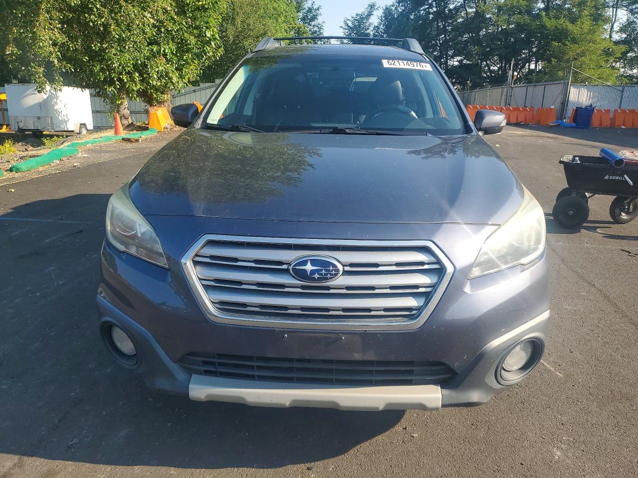 2015 Subaru Outback 2.5i Limited Gray vin: 4S4BSAJC9F3326237