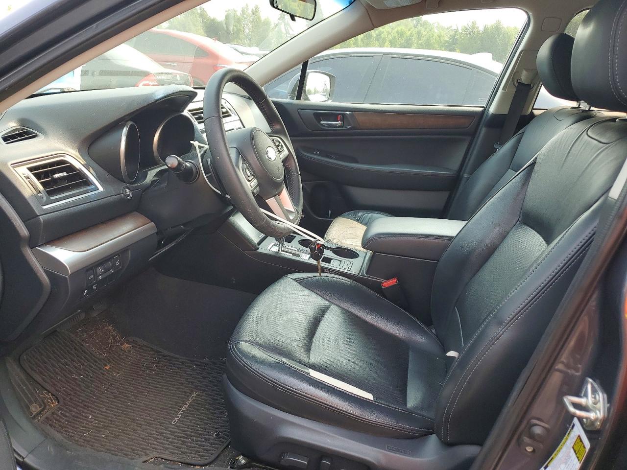 2015 Subaru Outback 2.5i Limited Gray vin: 4S4BSAJC9F3326237