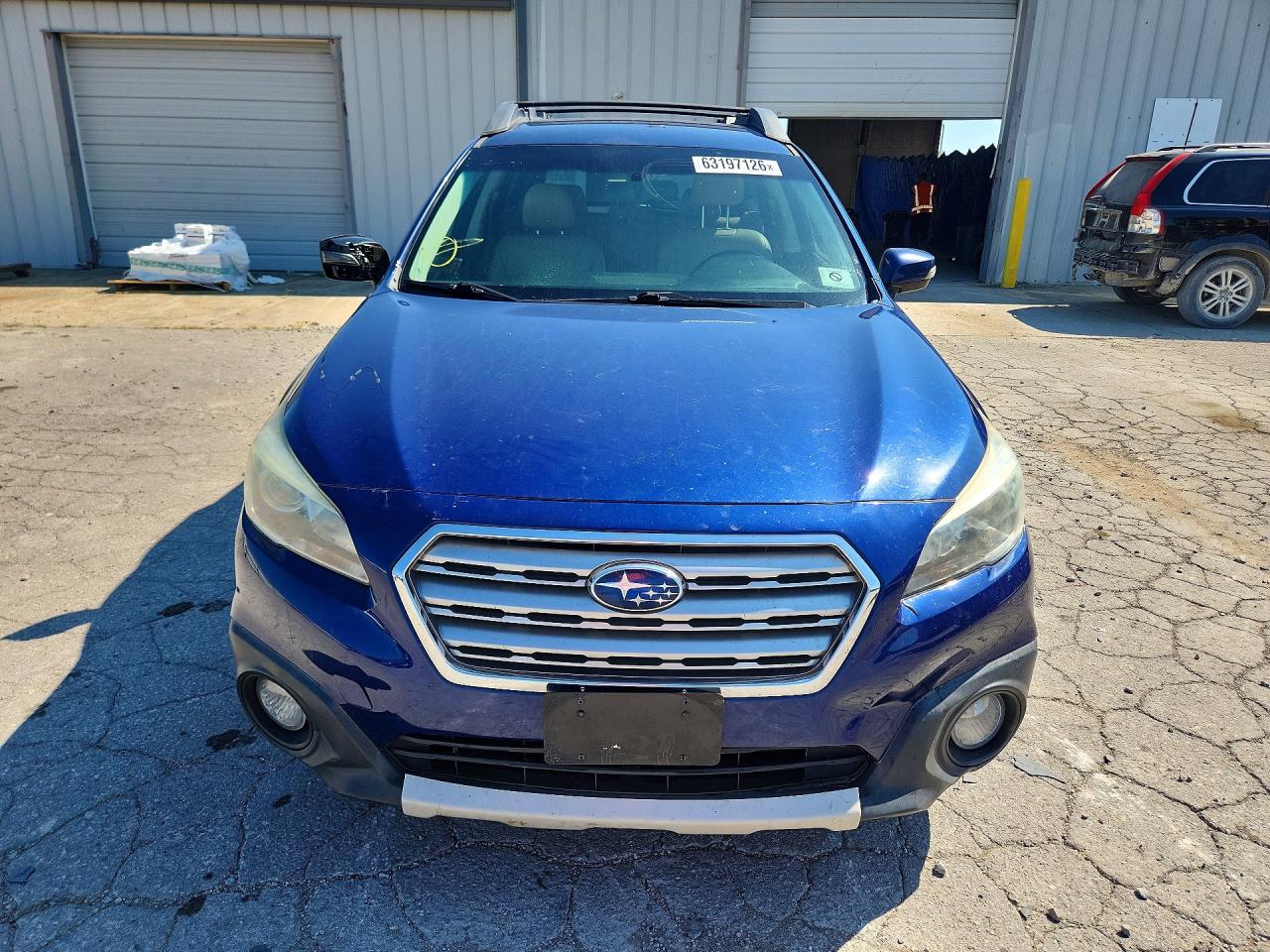 2015 Subaru Outback 2.5i Limited Blue vin: 4S4BSAJCXF3217852