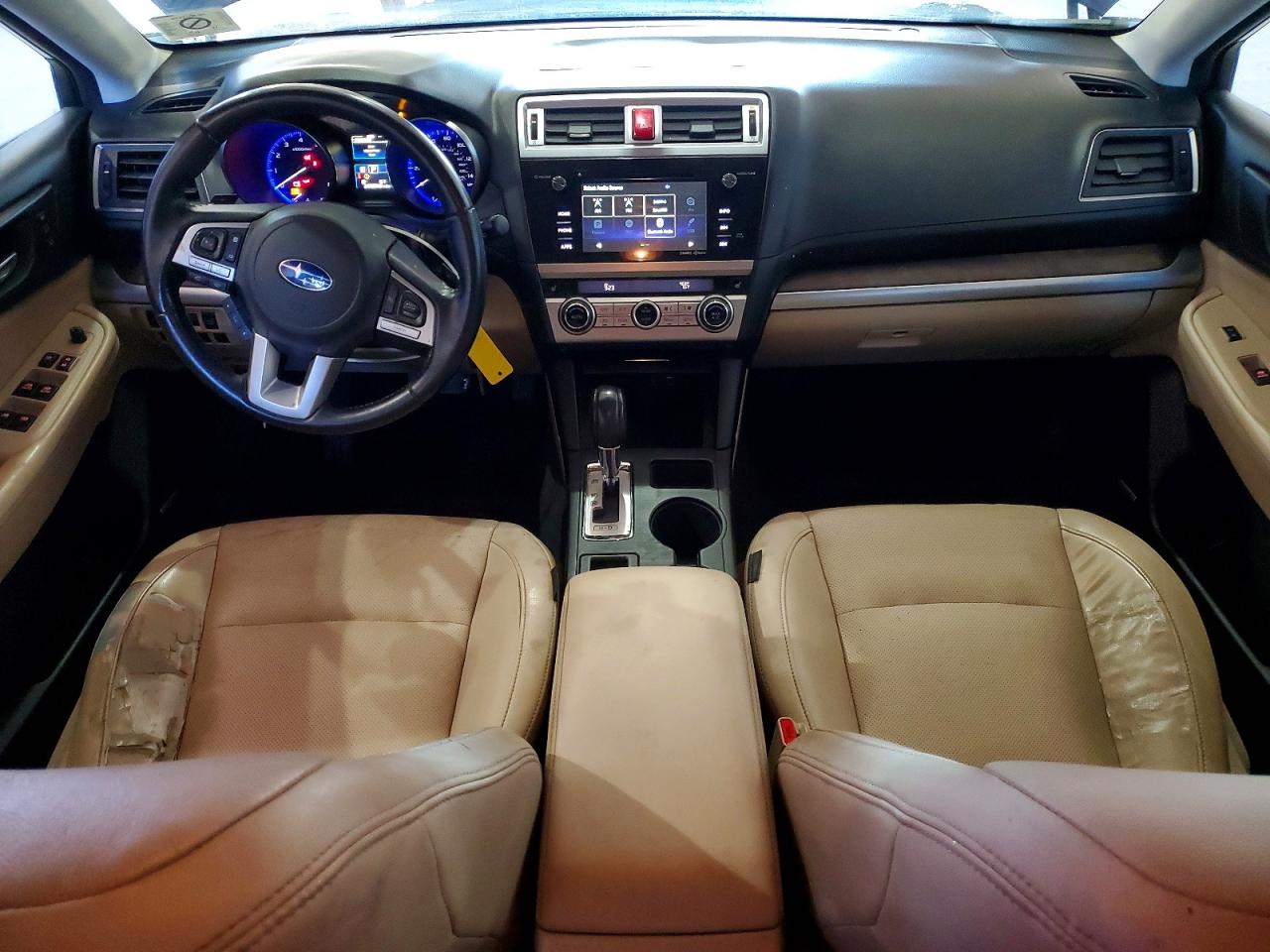 2015 Subaru Outback 2.5i Limited Blue vin: 4S4BSAJCXF3217852