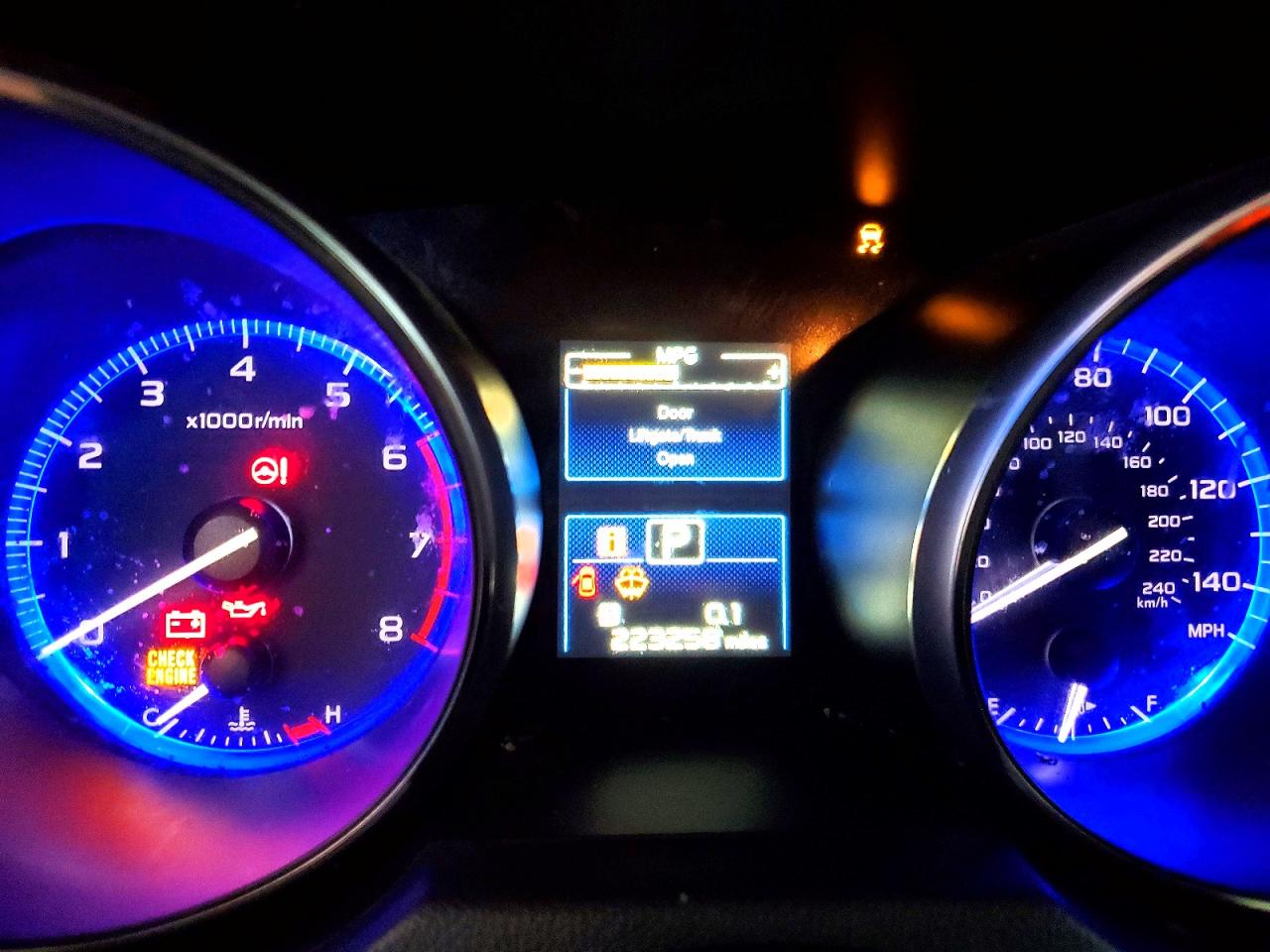 2015 Subaru Outback 2.5i Limited Blue vin: 4S4BSAJCXF3217852