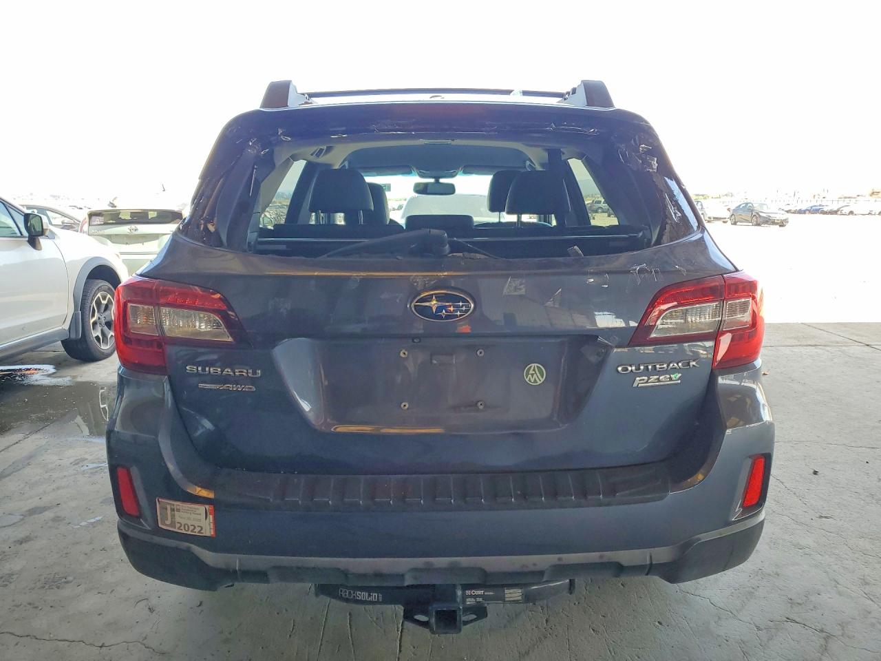 2015 Subaru Outback 2.5i Limited Gray vin: 4S4BSAJCXF3343371