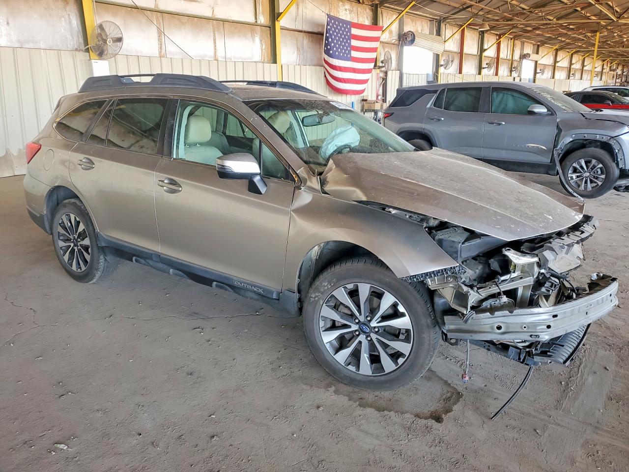 2017 Subaru Outback 2.5i Limited Серый vin: 4S4BSAKCXH3397786