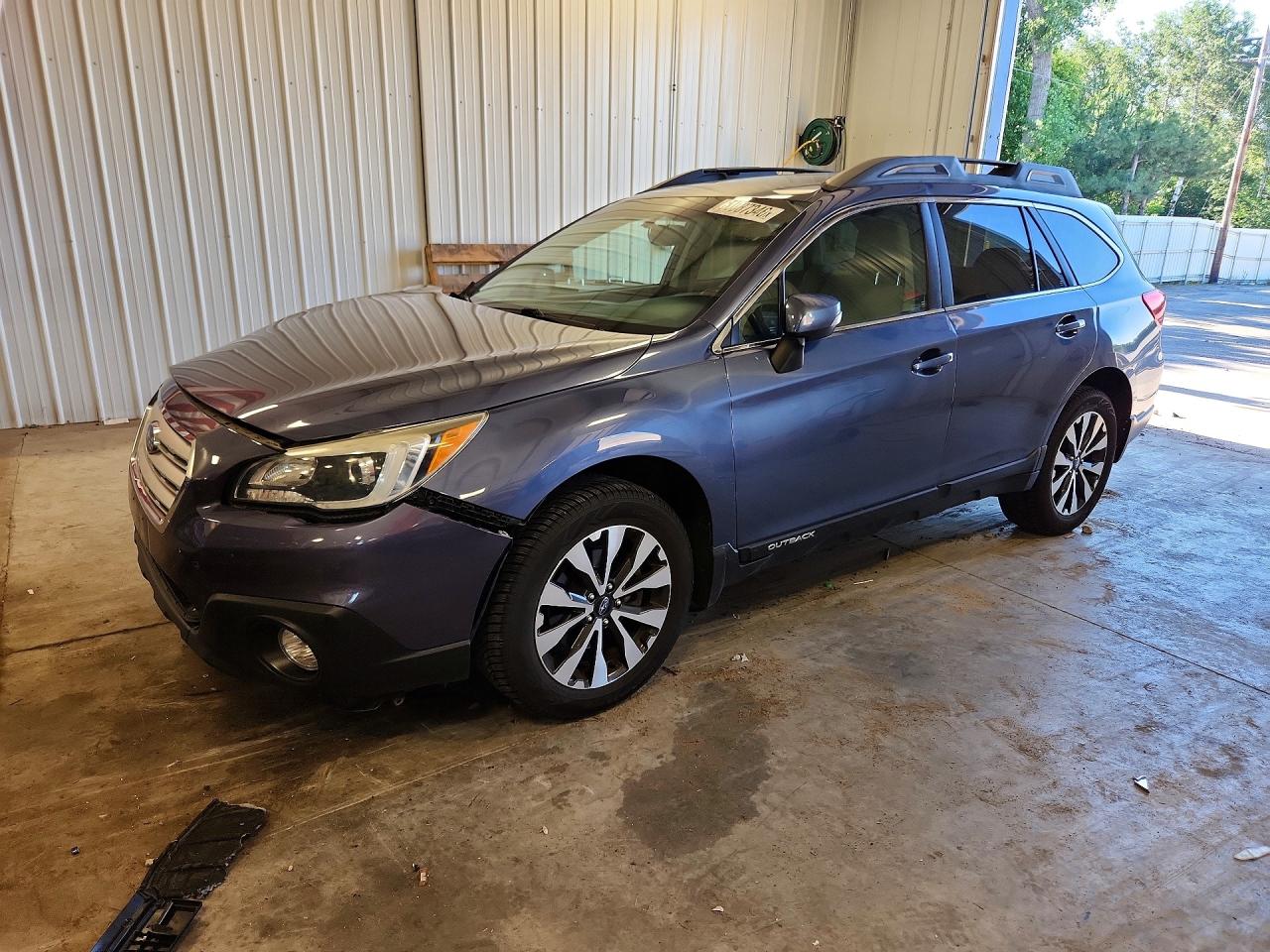 2015 Subaru Outback 2.5i Limited Синий vin: 4S4BSALC0F3212818