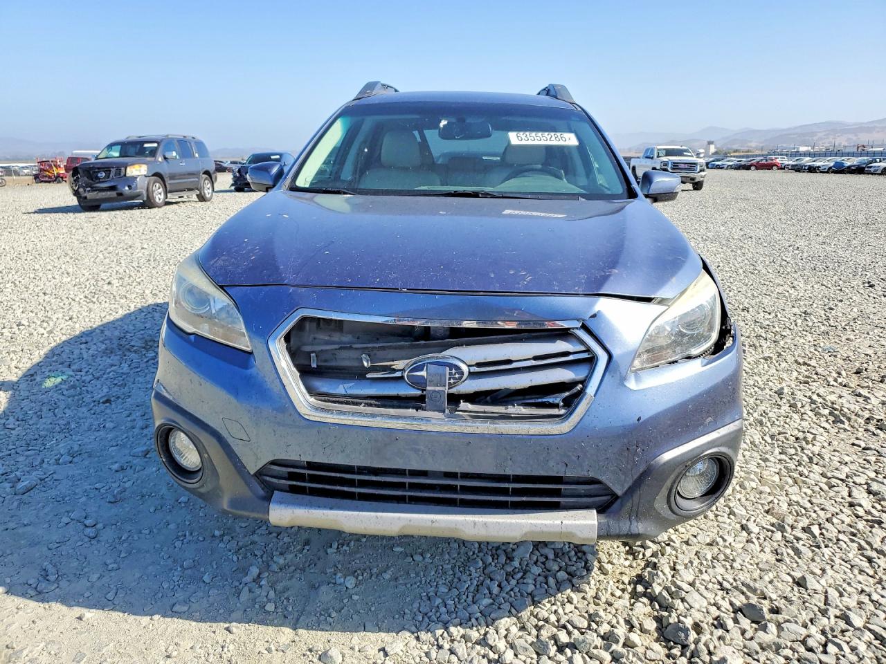 2015 Subaru Outback 2.5i Limited Blue vin: 4S4BSALC0F3305645