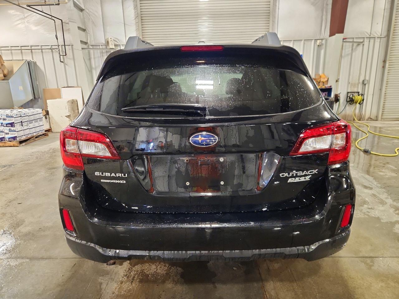 2015 Subaru Outback 2.5i Limited Black vin: 4S4BSALC0F3361603