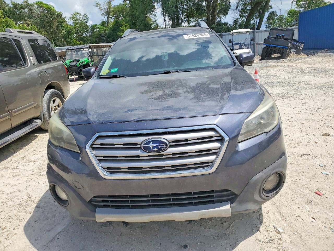 2015 Subaru Outback 2.5i Limited Gray vin: 4S4BSALC2F3228874