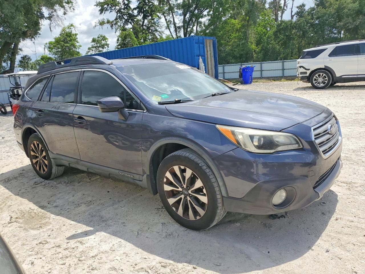2015 Subaru Outback 2.5i Limited Gray vin: 4S4BSALC2F3228874